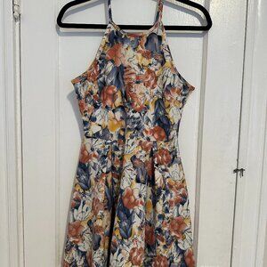 Floral sleeveless sundress